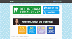 Desktop Screenshot of bellinghamdentalgroup.com